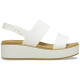 Crocs Brooklyn Low Wedge Matte Wrap Sandals